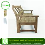 Bangku Classic Jati Minimalis 4 Dudukan