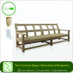 Bangku Classic Jati Minimalis 4 Dudukan