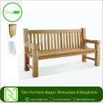 Bangku Kebun Klasik Kayu Jati Terbaru