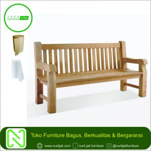 Bangku Kebun Klasik Kayu Jati Terbaru