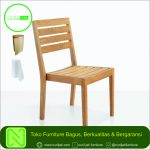 Kursi Cafe Garden Kayu Jati Minimalis
