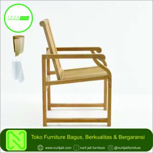 Kursi Garden Kayu Jati Minimalis