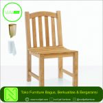 Kursi Garden Kayu Jati Model Minimalis