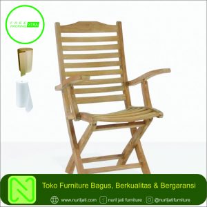 Kursi Lipat Hanton Kayu Jati Terbaru