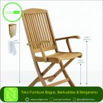 Kursi Lipat Jati Aem Chair Terbaru