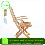 Kursi Lipat Jati Tanganan Minimalis