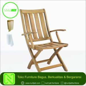 Kursi Lipat Jati Tanganan Minimalis
