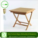 Meja Cafe Jati Model Lipat Jepara