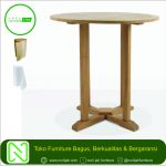 Meja Garden Kayu Jati Murah Terbaru