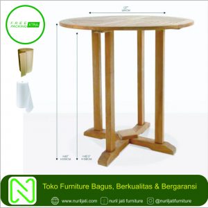 Meja Garden Kayu Jati Murah Terbaru