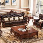 Sofa Cluster Ukiran Mewah Ruang Tamu
