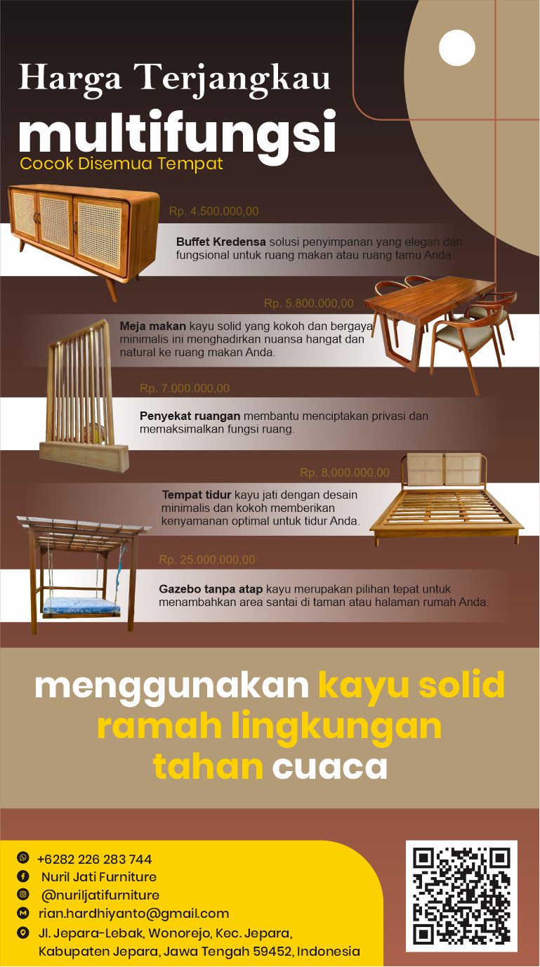Benner furniture Jati