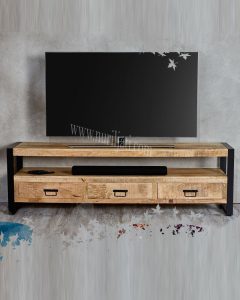 Reclaimed Wood Large TV Cabinet
