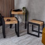 Indonesia Reclaimed Wood Nest of Tables