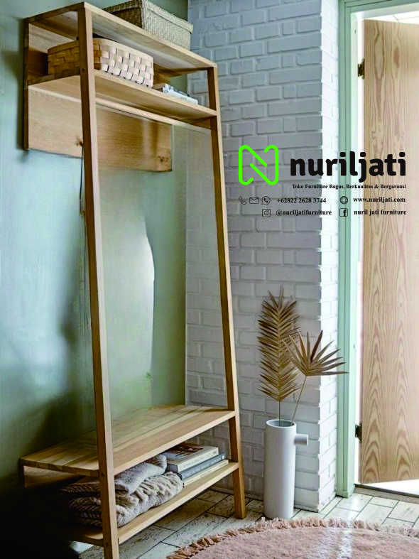 Lemari pakaian tanpa pintu