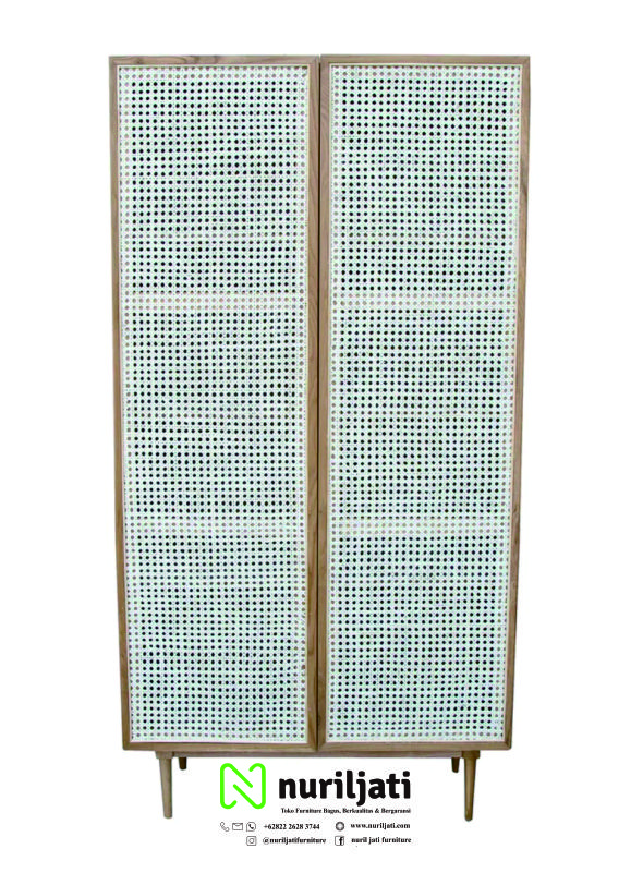 Lemari Rattan Furniture Pintar 2