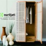 Lemari Rattan Minimalis Modern Multifungsi