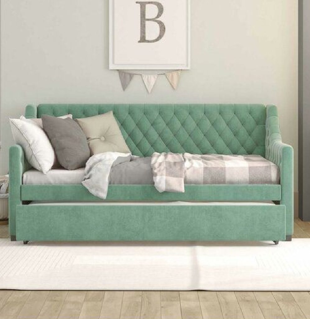 Infografis panduan mengukur ruangan untuk penempatan sofa sudut.