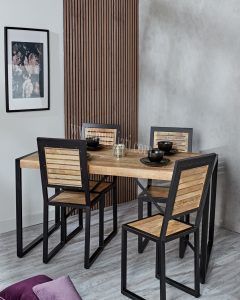 Rustic reclaimed wood furniture