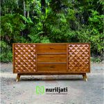 Buffet Kayu Jati Minimalis Scandavia