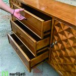 Buffet Kayu Jati Minimalis Scandavia