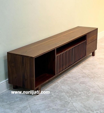 Buffet TV Minimalis Modern Jati