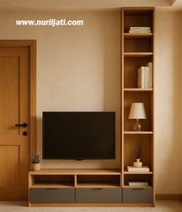 Buffet TV Minimalis Modern Sudut