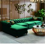 KURSI TAMU SUDUT MINIMALIS MEWAH