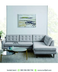 KURSI TAMU SUDUT MINIMALIS