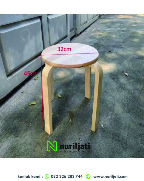 Kursi Cafe Minimalis Model Bundar