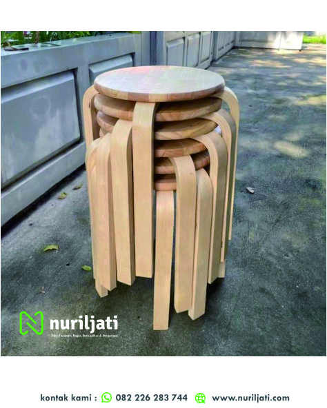 Kursi Cafe Minimalis Model Bundar