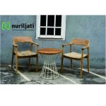 Kursi Kafe Rotan Hirosima Minimalis Modern