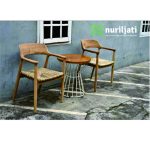 Kursi Kafe Rotan Hirosima Minimalis Modern
