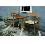 Kursi Kafe Rotan Hirosima Minimalis Modern