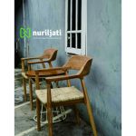 Kursi Kafe Rotan Hirosima Minimalis Modern