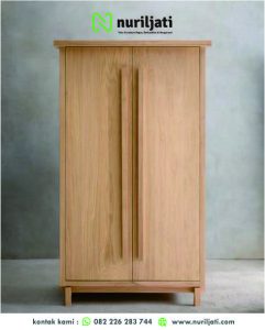 Lemari Panjang Pakaian Natural America