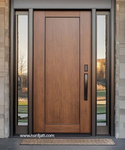 Pintu Kamar Kayu Rumah Minimalis 007
