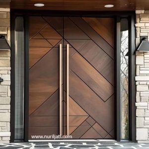 Pintu Kamar Kayu Rumah Minimalis 011