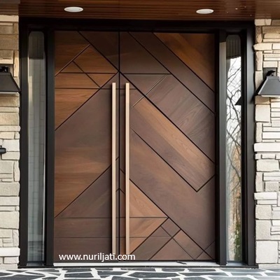 Pintu Kamar Kayu Rumah Minimalis 011
