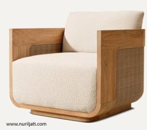 Sofa Modular Minimalis Rotan Lumina