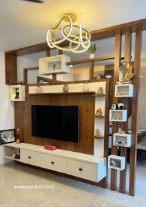 Penyekat Ruangan Minimalis Kayu Jati
