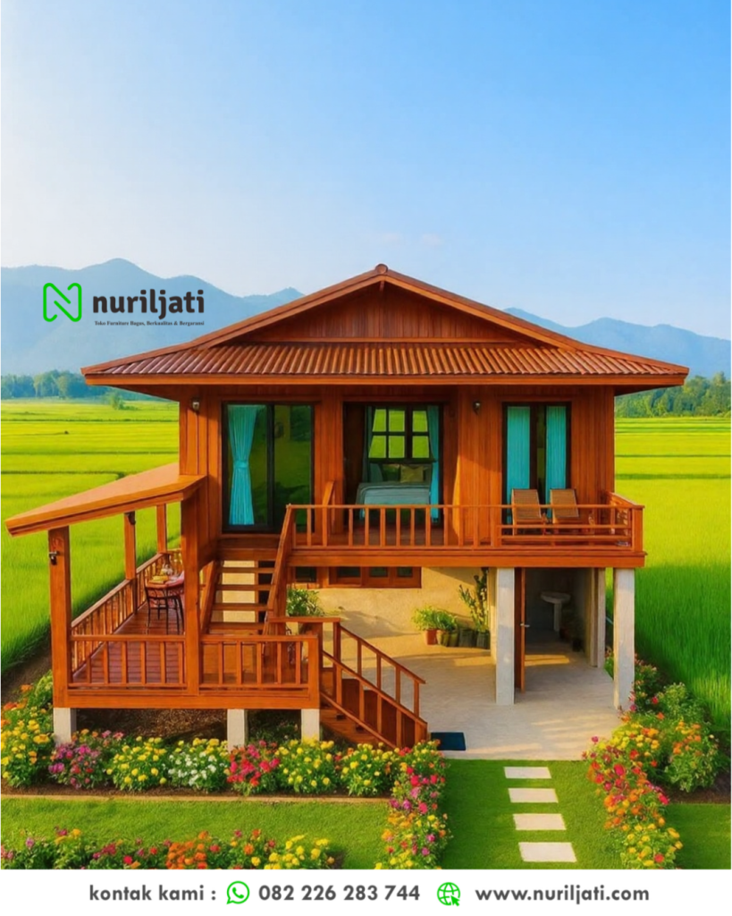 Rumah Jati Minimalis Elegan