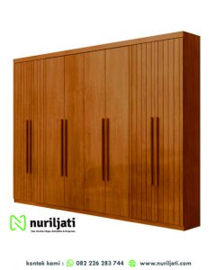 Lemari Pakaian Ganda Toronto Modern Jati