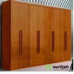 Lemari Pakaian Ganda Toronto Modern Jati