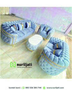Set Sofa Turky Mewah Kayu Jati