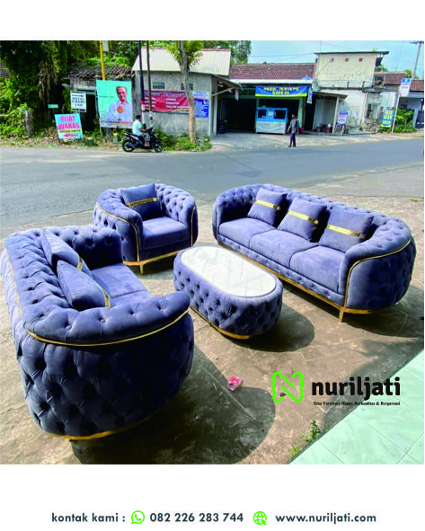 Set Sofa Turky Mewah Kayu Jati