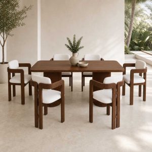 Aruna Collection - Dining Set 6 Seater